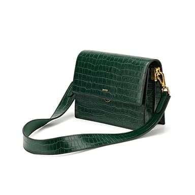 JW PEI Women's Mini Flap Crossbody - Dark Green