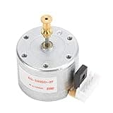 Replacement Motor for Record Player, 3-Speed 33/45/78RPM CW Turntables Motor with 25mm Mount Hole, Universual for Most 3-Speed Vintage Record Player