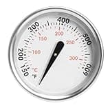 BBQ Future 60540/7581 Grill Thermometer Replacement for Weber Charcoal, Spirit and Q Series Grill, Grill Temperature Gauge for Weber Spirit E/S 210, E/S220, E/S310, 1-13/16" Diameter
