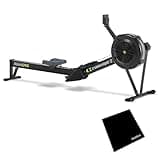 Concept2 RowErg Model D Indoor Rowing Machine with PM5 Monitor, Device Holder, Adjustable Air Resistance, Control Your Workout Intensity Bundled with StarlitGem Cleaning Cloth