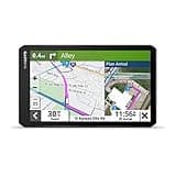 Garmin dezl OTR710, Large, Easy-to-Read 7” GPS Truck Navigator, Custom Truck Routing, High-Resolution Birdseye Satellite Imagery, Directory of Truck & Trailer Services (Renewed)