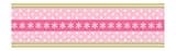 RoomMates York Wallcoverings CK7720BSMP Candice Olson Kids Daisy Ribbon Wallpaper Memo Sample, 8-Inch x 10-Inch