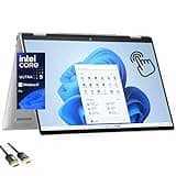 HP Envy 2-in-1 Laptop, 16" WUXGA IPS Wide Ultra Touchscreen Display, Intel Core Ultra 5 125U (Up to 4.3GHz), 16GB DDR5, 512GB PCIe SSD, TB 4, WiFi 6E, Bluetooth, Webcam, PDG HDMI Cable, Win 11 Pro