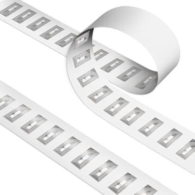 20 Pcs NFC Tags Sticker with Original NTAG213 Chip NFC Stickers Adhesive Labels Transparent RFID Tags Rewritable 144 Bytes Memory Suitable for All NFC-Enabled Devices and Smartphones