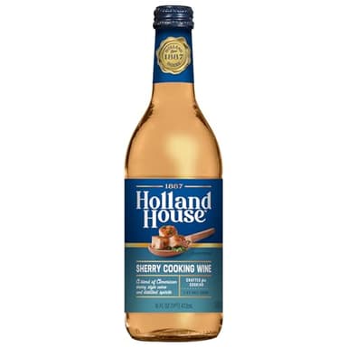 Holland House Sherry Cooking Wine, Ideal for Cooking, Roasting and Marinating, 16 FL OZ
