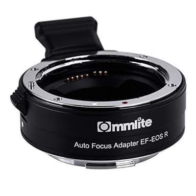 Commlite CM-EF-EOS R Lens Adapter, Electronic Auto-Focus EF to R Mount Adapter for Canon EF/EF-S Lens to EOS R, EOS RP, EOS R6, EOS R5 Series Mirrorless Cameras