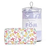 Brookstone Squishy FOM Cushion Pillow - The Original Stretchy, Comfy, Colorful Pillow for Neck, Lumbar Support, and Bed - for Sleeping, Car, Travel, Gift for Mom - Small, Butterflies, 12 x 7 Inches