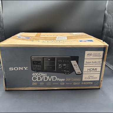 Sony DVPCX995V 400-Disc DVD Mega Changer/Player (2009 Model)