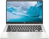 HP Chromebook Laptop • 14 Inch Display • Intel Celeron N4120 Processor • 8GB RAM • 128GB eMMC • Intel UHD Graphics 600 • WiFi • Bluetooth • Backlit Keyboard • Chrome OS • Modern Gray