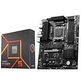Micro Center AMD Ryzen 5 7600X Unlocked Desktop Processor with MSI PRO B650-S WiFi ProSeries ATX Motherboard (AM5, DDR5, PCIe 4.0, M.2 Slots, Wi-Fi 6E, Bluetooth 5.3)