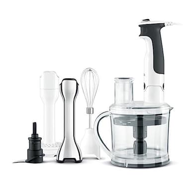 Breville BSB530XL All In One Processing Station and Immersion Blender, Brushed Stainless Steel