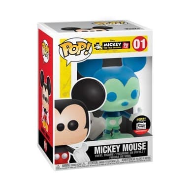 Funko POP! Disney: Mickey's 90Th - Mickey Mouse [Blue/Green] 01 Shop Exclusive Limited Edition