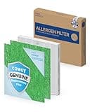 COWAY AP-1512HH & 200M Air Purifier Filter Replacement, Allergen Filter Pack, 2 Allergen Deodorization Filters and 1 True HEPA Filter, 1 Pack, Green