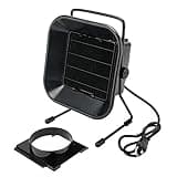 LuckyHigh 30W Smoke Absorber Adjustable Bench Top Fume Remover Extractor Carbon Filter Quiet Exhaust Fan 1000L/min for ESD-Safe Soldering Station