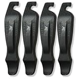 50 Strong Bike Tire Levers – Set of 4 Ultra-Strong Tire Spoons with Easy-Grip Interlocking Design – Made in USA – Essential Bicycle Repair Tool Brand