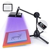 Caydo 50W LED UV Screen Printing Light, Exposure Unit for Screen Printing with 1 to 99 Minutes Timing Device for Screen Printing and Cyanotypes