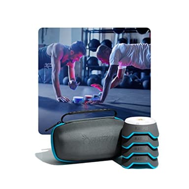 BlazePod Reaction Training Kit Smart Pods for Speed, Agility & Cognitive Drills - Pro-Level Training for Athletes, Trainers, Therapists & Coaches - App Access Included (4 Pods)