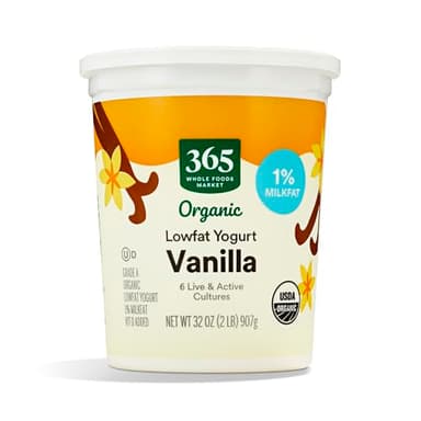 365 by Whole Foods Market, Organic Vanilla Low Fat Yogurt, 32 oz
