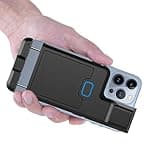 Alacrity Bluetooth 2D Barcode Scanner Upgraded 1D 2D QR Wireless Portable Back Clip Barcode Reader Scanner for Smartphone iPhone iOS Android