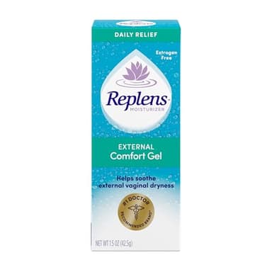 Replens Moisturizer External Comfort Gel for Vaginal Dryness, 1.5 oz