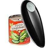 Electric Can Opener, Open Your Cans with A Simple Push of Button, Automatic Can Opener Smooth Edge, Can Opener Electric for Kitchen Arthritis and Seniors, Best Kitchen Gadget for Almost Size Can