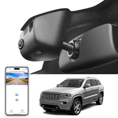 Mangoal 4K Dash Cam Custom Custom Fit Jeep Grand Cherokee 2016 2017 2018 2019 2020 2021 & Grand Cherokee WK 2022 (Model A),Check Model Carefully,Limited Trailhawk Overland,UHD 2160P Video,128GB Card