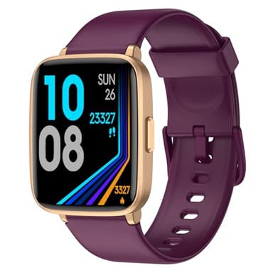 LIVIKEY Fitness Tracker Watch with Heart Rate Monitor, Activity Tracker with Pedometer, Sleep Monitor, Calories & Step Counter, IP68 Waterproof Smart Watches for Women Men Fitness Watch for Sports