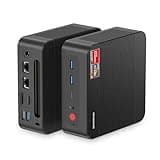 BOSGAME P3 Gaming Mini PC, AMD Ryzen 9 6900HX Mini Computers (8 Core/16 Thread, up to 4.9GHz), 32GB DDR5 1TB M.2 NVMe SSD, Triple Display Mini Desktop PC, Dual LAN, WiFi 6E, BT 5.2