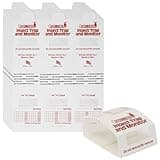 Catchmaster Spider & Insect Glue Traps 30-Pk (10 Sheets), Adhesive Cockroach Killer Glue Boards, Spider Traps, Cricket Sticky Traps, Indoor Roach Trap for Home, Garage & Shed, Pet Safe Pest Control