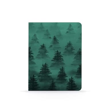 DENIK - Silence of Nature - 9" x 7" Aesthetic Layflat Notebook - 144 Lined Pages - Durable Binding and Design - Water-Resistent Soft Touch Cover - Made With Recycled Paper
