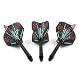 CUESOUL Jazz-Metal ROST Integrated Dart Shaft and Flights Standard Shape,Set of 3 pcs (CS-JMAK51XSMG)