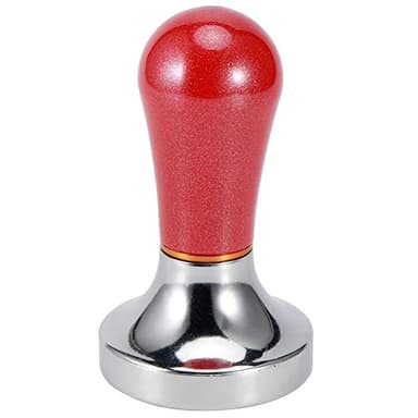 57mm Espresso Tamper, Coffee Tamper Coffee Accessories for Coffee Bar Expresso Coffee Machines Accessories(red)