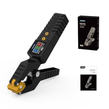 AUTOOL Digital Thermometer HVAC,Pipe Clamp Thermometer for Heating and Cooling Systems, Digital Temperature Clamp HVAC for in-Pipe Measurements, Waveform Display