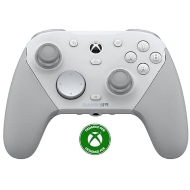 GameSir G7 Pro Wired Controller for Xbox Series X|S, Xbox One, Wireless Gamepad for PC&Android with TMR Sticks, Hall Effect Analog Triggers, 1000Hz Polling Rate, 3.5mm Audio Jack - White