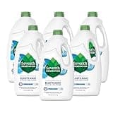 Seventh Generation Dishwasher Detergent Gel for Sparkling Dishes Free & Clear Fragrance Free 42 oz, Pack of 6