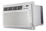 LG 9,800 BTU Through-the-Wall Air Conditioner, Cools 450 Sq.Ft. (18' x 25' Room Size), Electronic Control with Remote, 2 Cooling & Fan Speeds, 4-Way Air Deflection, Supplemental Heat, 230/208V