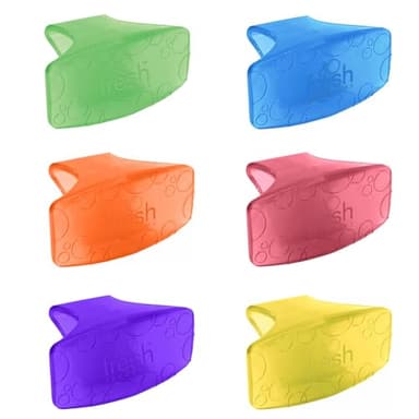 Fresh Products Eco Bowl Clip 2.0 Air Freshener, Sample Pack (Box of 6)