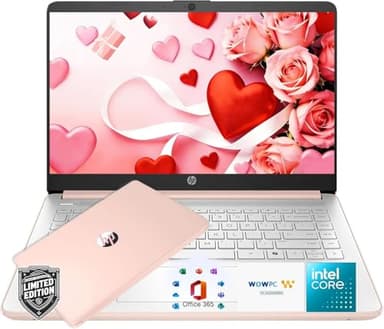 HP New Everyday Slim Laptop • Microsoft Office 365 Included • Intel N150-128GB SSD • Long Battery Life • Copilot AI • Windows 11