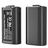 YCCSKY Rechargeable Battery Pack for Xbox Series X|S and Xbox One, 2 Pack 4440mWh 3.7V(1200mAH) Xbox Battery Pack for Xbox Series X/Xbox Series S/Xbox One/X/S/Elite(2 Batteries Only)
