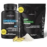 Livingood Daily Omegas and Greens Bundle - Rich in Antioxidants