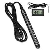 240V 3500W Pool Water Heater Bucket Portable Immersion Heater Rapidly Warms 30 Gallons with Digital LCD Thermometer, Stainless Steel 316L Swimming Pool Heater for Bathtub Camping Travel