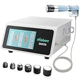 2025 Advanced Shockwave Therapy Machine, Focused Shockwave FSA or HSA Eligible, Non-Invasive Extracorporeal ESWT Shock Wave Therapy Device, Safe Use, Ideal for Home & Clinical Use(ESWT03_White)