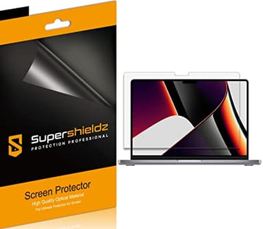 Supershieldz (3 Pack) Anti-Glare (Matte) Screen Protector Designed for MacBook Pro 14 inch (M5, M4, M3, M2, M1, Pro/Max)