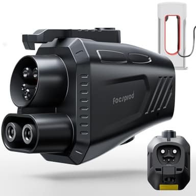 FOCSPROD for Tesla Supercharger NACS to CCS1 Charger Adapter, Max 500A 1000V Fast Charge NACS to CCS Adapter, CCS1 Electric Vehicle Charging Compatible with Tesla Superchargers -UL 2252