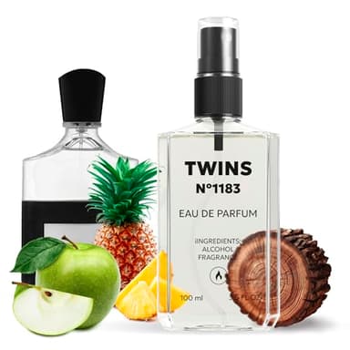 TWINS Impression of Aventus | Perfume for Men Eau de Parfum | No.1183 | 3.4 Fl Oz / 100 ml