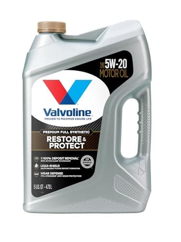 Valvoline Restore & Protect Full Synthetic 5W-20 Motor Oil 5 Quart