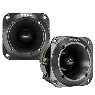 PRV AUDIO TW350Ti-4 Car Audio Bullet Tweeters - 240 Watts, 3x3 Inch Titanium Tweeters for Car Audio - Easy to Mount (Pair)
