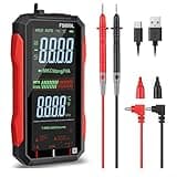 Startbuymore Digital Multimeter Tester, Rechargeable Smart Digital Multimeter, Fully Automatic Digital Display Multimeter Tester for Home and Industrial Electrical Issues(FS899S)