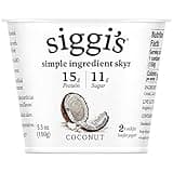 siggi's® 2% Icelandic Strained Lowfat Yogurt, Coconut, 5.3 oz., Single Serve Cup