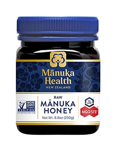 Manuka Health UMF 16+/MGO 573+ Manuka Honey (250g/8.8oz), Superfood, Authentic Raw Honey from New Zealand